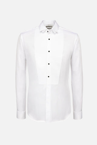 White Tuxedo DS Cotton Shirt  - Fashion  from Albione - Just 289 zł! Shop Now at Albione