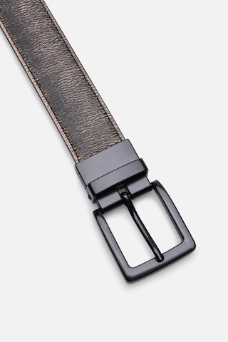 BELT ZKM93339C 3,2 CM TAUPE/BLACK MATT BLACK  - Fashion  from Albione - Just 99 zł! Shop Now at Albione