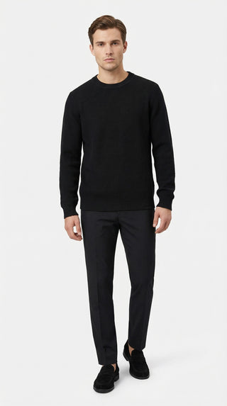 SWEATER ALSW2322-C BLACK  - Fashion  from Albione - Just 330 zł! Shop Now at Albione