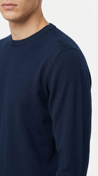 SWEATER ALKZSW22-09-C BLUE  - Fashion  from Albione - Just 260 zł! Shop Now at Albione