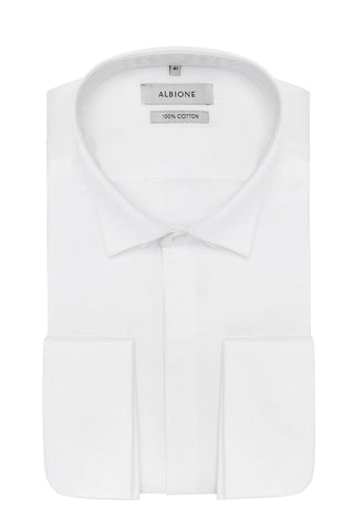 SHIRT WHITE TUXEDO  - Fashion  from Albione - Just 99 zł! Shop Now at Albione