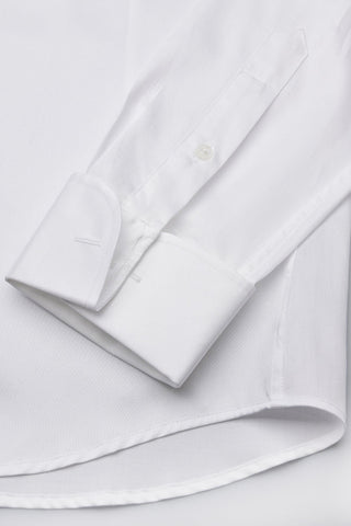 White Tuxedo DS Cotton Shirt Satin  - Fashion  from Albione - Just 289 zł! Shop Now at Albione
