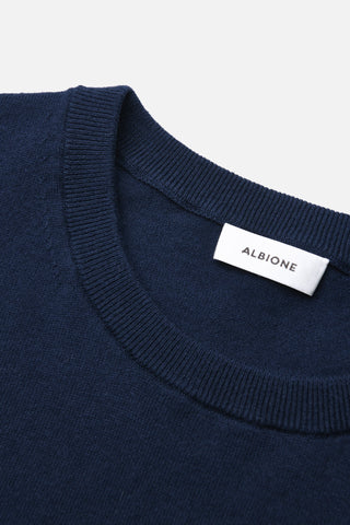 SWEATER ALKZSW22-09-C BLUE  - Fashion  from Albione - Just 260 zł! Shop Now at Albione