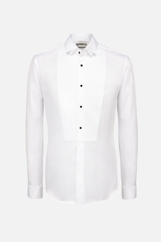 White Tuxedo DS Cotton Shirt  - Fashion  from Albione - Just 289 zł! Shop now at Albione