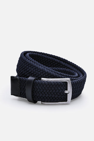 BELT ZKX92027 3,5 CM NAVY  - Fashion  from Albione - Just 99 zł! Shop now at Albione