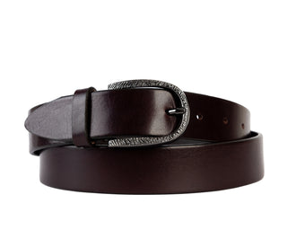 BELT ZK6 BROWN  - Fashion  from Albione - Just 159 zł! Shop Now at Albione